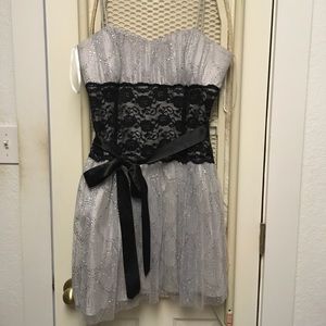 Stunning silver dress